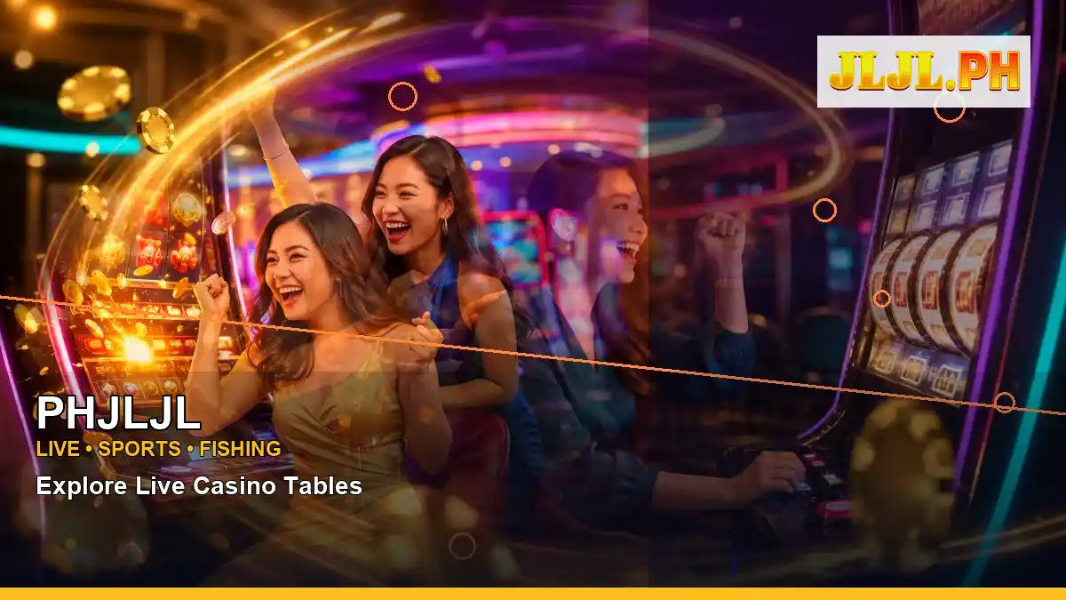 PHJLJL high-energy casino cashback rewards in a right-diagonal layout for Philippine players