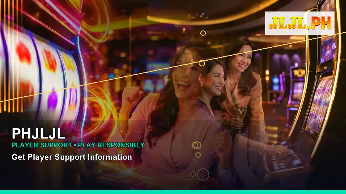 PHJLJL VIP casino rewards featuring an adult Filipina casino host with a panoramic reel composition