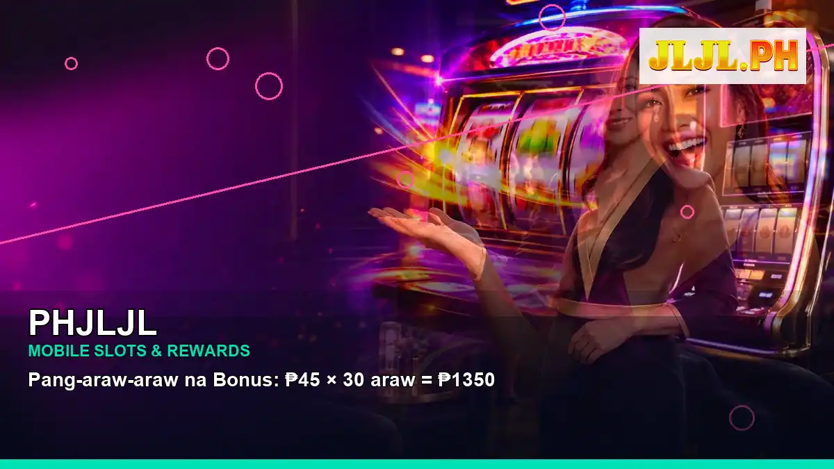 PHJLJL party online slot games featuring an adult Filipina casino host with a wide-action composition
